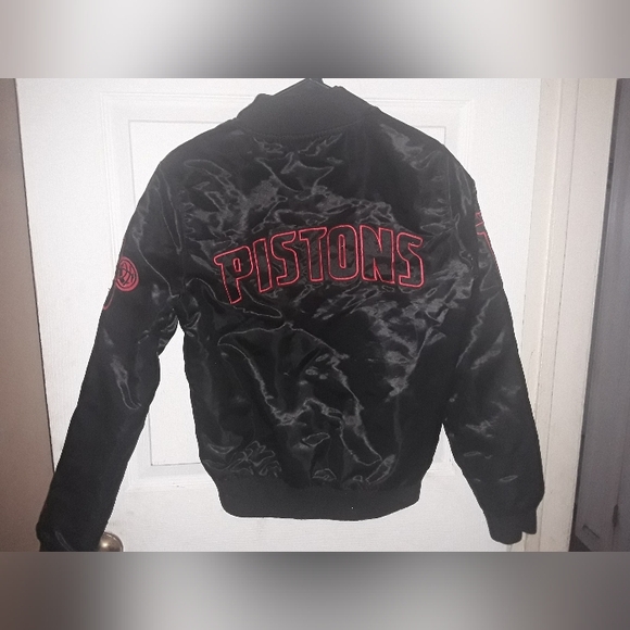 Detroit Pistons Ty Mopkins Mr. Alan's Exclusive Youth Starter Jacket. Size M - Picture 10 of 12